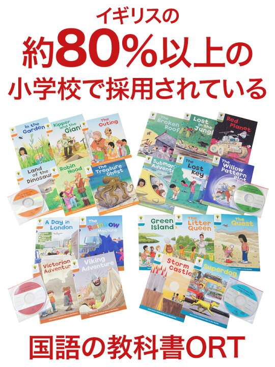 楽天市場】【特典付】 Oxford Reading Tree トランクパックB 音声CD  