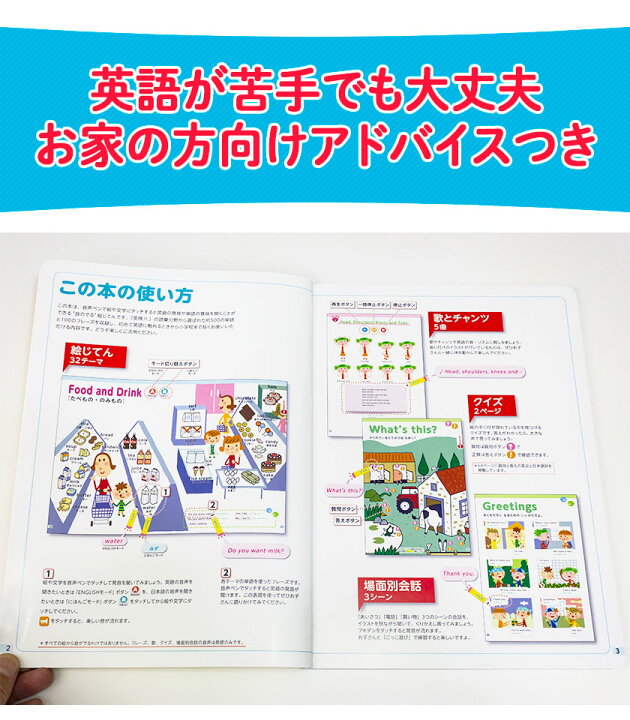 楽天市場 ペンがおしゃべり ベビー キッズ えいご絵じてん500 22 Songs 三訂版 旺文社 正規販売店 0歳 7歳 幼児英語 子供英語 歌 幼児 子供 知育玩具 英語 発音 ひらがな 赤ちゃん 知育 おもちゃ おしゃれ 絵本 タッチペン ゲーム 子ども ペン 音声ペン 英語絵