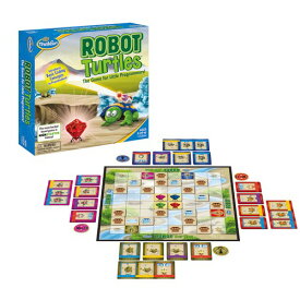 プログラミング 学習キット ロボット タートル 【正規品 送料無料】 輸入玩具 知育おもちゃ ThinkFun Robot Turtles シンクファン 知育 思考力 ゲーム 知育玩具 おもちゃ ゲーム 3歳 4歳 5歳 6歳 7歳 小学生 中学生