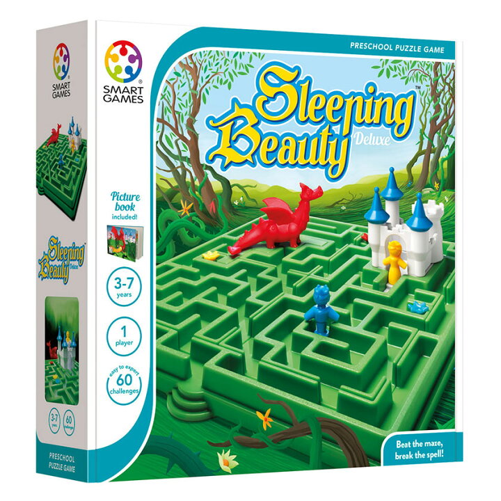 楽天市場 Sleeping Beauty 眠れる森の美女 日本語解説書 遊び方付き 正規品 Smrt Games 知育 立体迷路 思考力 ゲーム 知育玩具 おもちゃ ボードゲーム 小学生 こども 男の子 女の子 子供 誕生日 プレゼント ギフト 英語伝 Eigoden