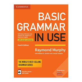 Basic Grammar in Use 4th Edition Student's Book with Answers and Interactive eBook アメリカ英語版 原著 洋書 文法書 マーフィーのケンブリッジ英文法 初級編 音声付き 解答付き ケンブリッジ ベーシック グラマー インユース