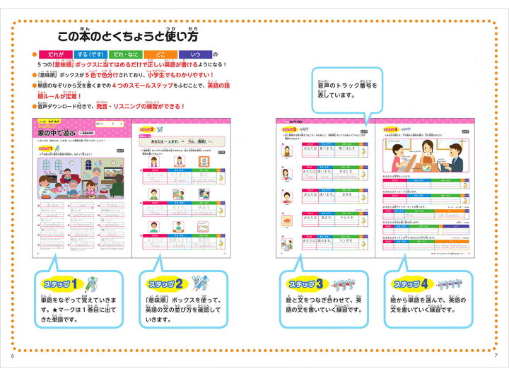 楽天市場 意味順 だからできる 小学生のための英文法ドリル2 一般動詞マスター Jリサーチ出版 英語伝 Eigoden