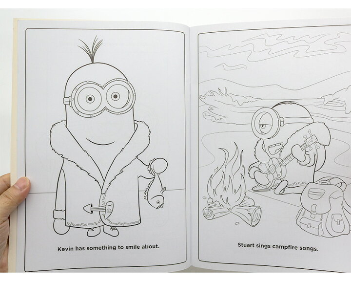 楽天市場 アウトレット ミニオンズ ぬりえ Minions Colouring And Activity Book 洋書 送料無料 バーゲンブック ミノオンズ 怪盗グルーのミニオン大脱走 塗り絵 知育 幼児 小学生 おもちゃ 絵本 英語伝 Eigoden