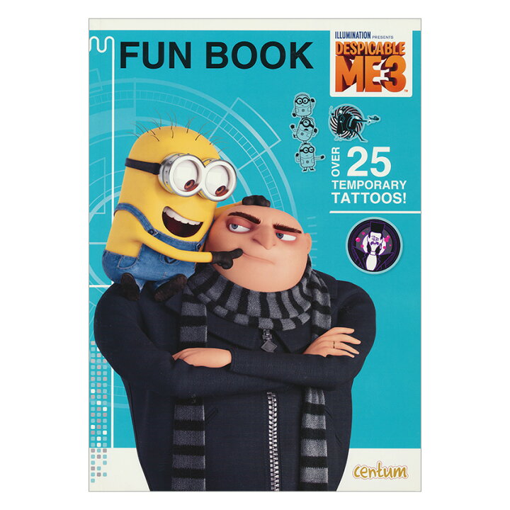 楽天市場 Fun Book Despicable Me3 洋書 送料無料 バーゲンブック 怪盗グルーのミニオン大脱走 英語伝 Eigoden