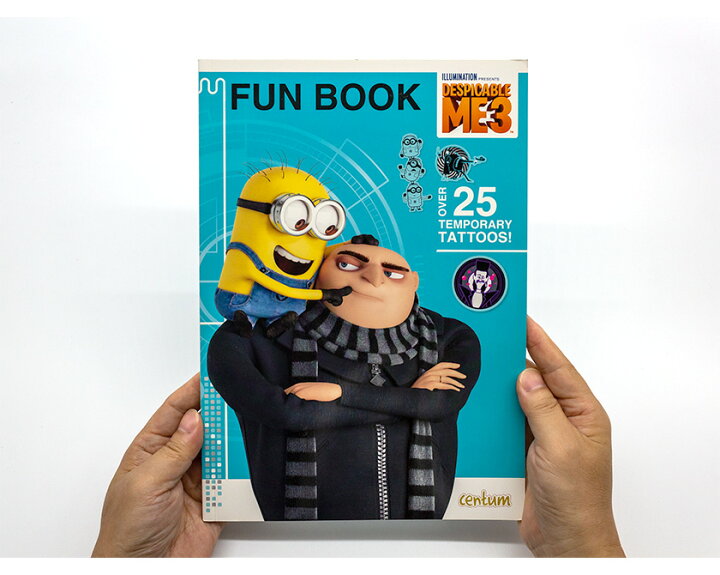 楽天市場 Fun Book Despicable Me3 洋書 送料無料 バーゲンブック 怪盗グルーのミニオン大脱走 英語伝 Eigoden