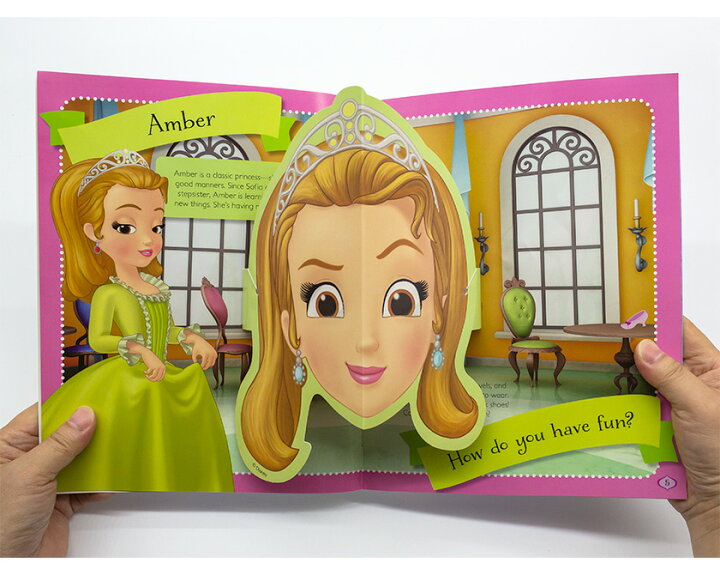 楽天市場 ちいさなプリンセス ソフィア 英語絵本 Sofia The First Let S Play Pop Out Mask Book お面付き 絵本 洋書 送料無料 バーゲンブック 英語教材 英会話教材 女の子 3歳 4歳 5歳 6歳 7歳 8歳 小学生 英語伝 Eigoden