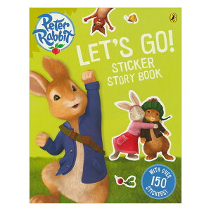 Peter Rabbit LET'S GO! STICKER STORY BOOK 洋書 【送料無料 バーゲンブック 】 ピーターラビット シール絵本