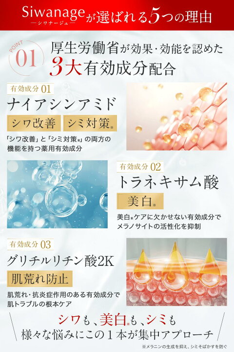 楽天市場】ほうれい線 しわ シワ改善 美白 シミ対策 クリーム 30g 薬用 