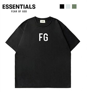 �y�V�X�܃I�[�v���Ŋ��Ԍ���15%�����zFEAR OF GOD ESSENTIALS �G�b�Z���V�����Y T�V���c ���S T�V���c ���� �����Y ���f�B�[�X logo t-shirt �J�W���A�� �j�����p ��[���s�A���i]