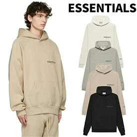 ESSENTIALS エッセンシャルズ パーカー メンズ レディース プルオーバー バックロゴ パーカー フード付き ビッグサイズ 男女兼用 送料無料 [並行輸入品]