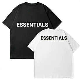 「期間限定セール」ESSENTIALS エッセンシャルズ Tシャツ 半袖 メンズ レディース Logo T-Shirt ロゴ Tシャツ ブラック