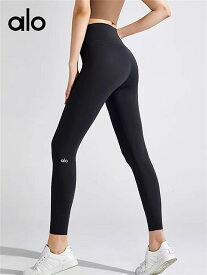 ★ALO Yoga★ アローヨガ 7/8ハイウエストエアブラシレギンス 7/8 High-Waist Airbrush Legging フィット感 ヨガウェア 動きやすい デイリー使い 海外セレブ愛用 ブランド 大人気 通気性あり 新品輸入 ジム おしゃれ aloロゴ スポーツ フィット感 動きやすい [並行輸入品]