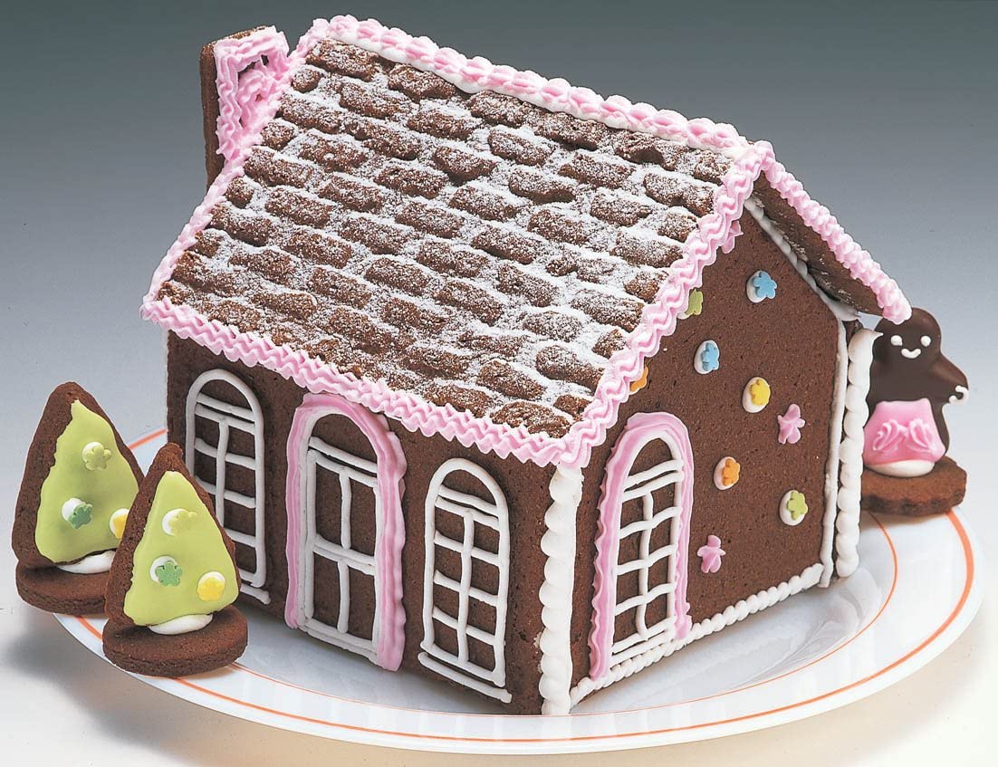 グラス ロワイヤルで作るお菓子の家 クッキー型 ビクトリアハウス 2周年記念イベントが 2330 タイガークラウンデコレーション 抜き型 抜型  ビスケット