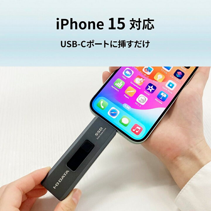 楽天市場】アイ・オー・データ IODATA スティックSSD 2TB USB-A&USB-C 