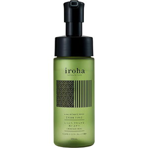 iroha �C���e�B���[�g�E�H�b�V�� �t�H�[���^�C�v 150mL ��_�� �f���P�[�g�]�[���\�[�v �A�^�C�v �ێ� �����݃P�A �����p ���炩�􂢏オ��