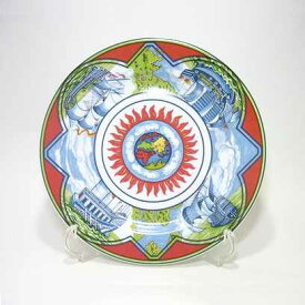 エルメス・パッチワーク 貿易風 21cmプレート 18017