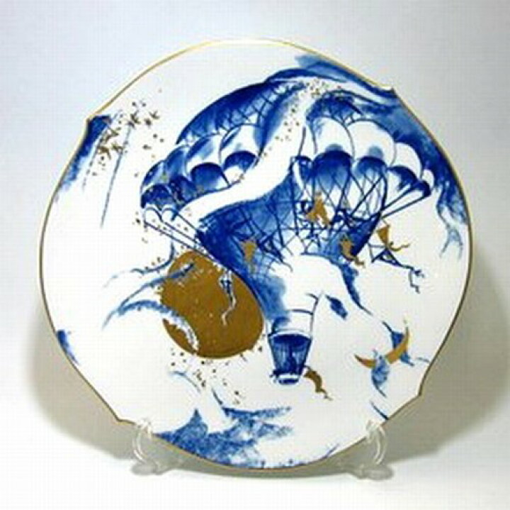 楽天市場】マイセン イヤープレート 1998年 熱気球モンゴフィール 30cm 