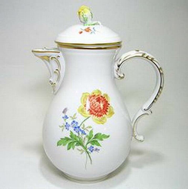 楽天市場】マイセン・フラワー・040110 コーヒーポット 00693 850cc