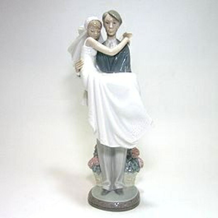 楽天市場】リヤドロ LLADRO 人形 5282 ウェディングの日の思い出 