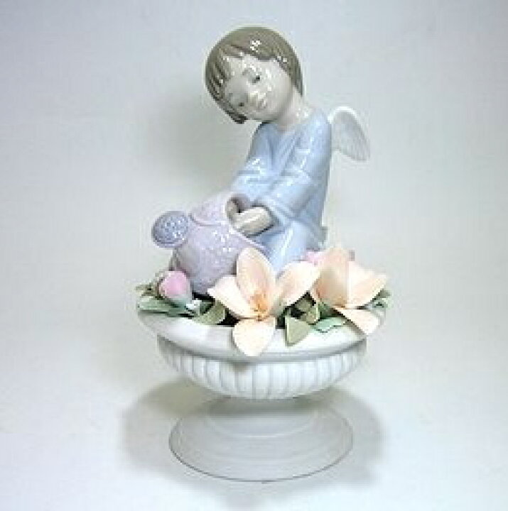 楽天市場】リヤドロ LLADRO 人形 8087 天使のお庭 男の子 ブランド箱 