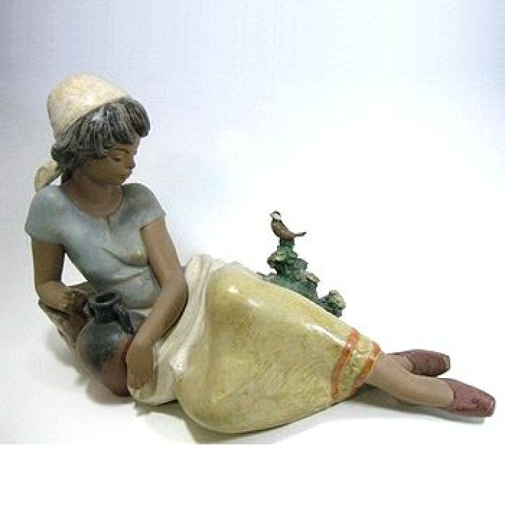 楽天市場】リヤドロ LLADRO 人形 13514 Woman with Bird ブランド箱 