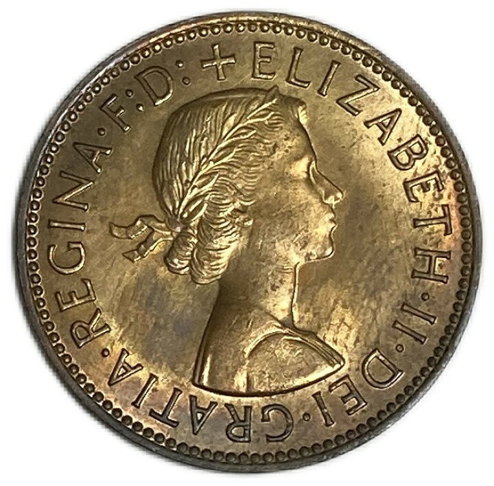 楽天市場】イギリス貨幣 ハーフペニー 青銅貨 1961年～1970年 年代 