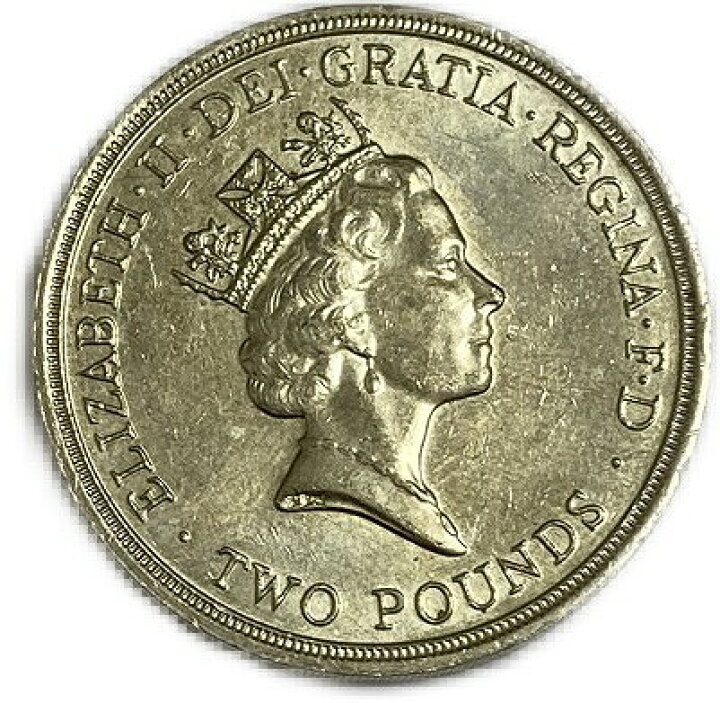 楽天市場】イギリス 2ポンド 1689-1998年 記念コイン エリザベス女王  