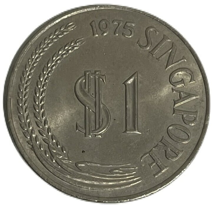 楽天市場】シンガポール貨幣 1ダラー 1ドル 大型 美品 年代ランダム 