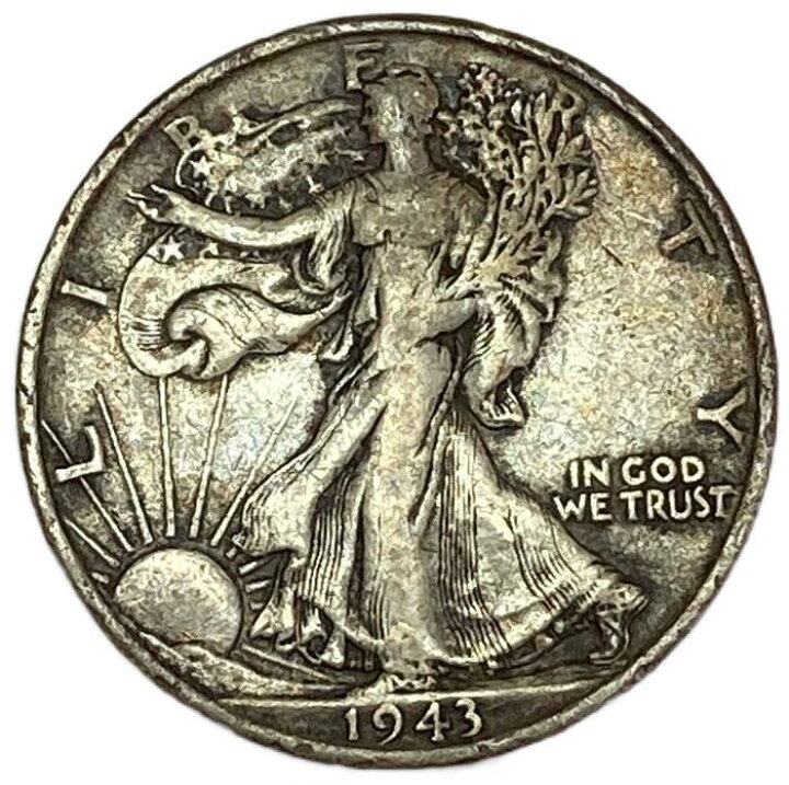 楽天市場】アメリカ銀貨 ハーフダラー 50セント 年代ランダム イーグル 