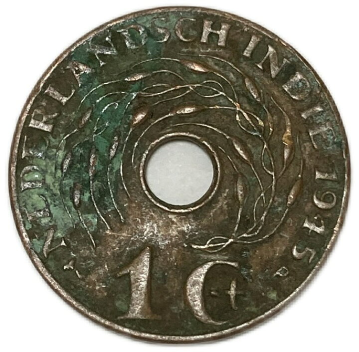 楽天市場】オランダ領 インド貨幣 1ギルダー 1945年 VF アンティーク 