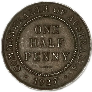 I[XgA  ONE HALF PENNY Nド_ VF n[t yj[ AeB[NRC d KM22