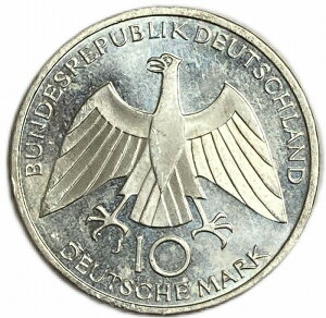 ドイツ銀貨 10マルク 1972年 Germany Federal Republic 10 Mark アンティークコイン 硬貨