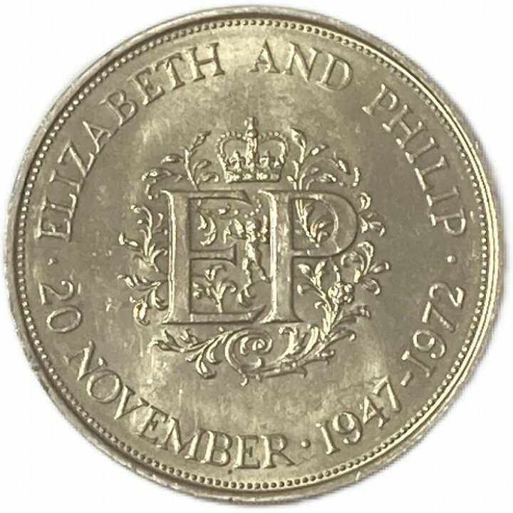 楽天市場】エリザベス女王とフィリップ殿下 1942-1972 記念コイン 硬貨 