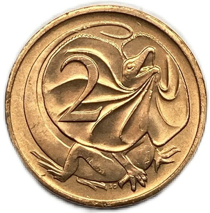 楽天市場】オーストラリア 2セント 銅貨 1984年 未使用 コイン 硬貨 