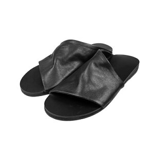 yzc[vy2planzFlat leather slippers / tbgU[XbpT_yVbvz