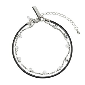 yzc[vy2planz[LAN ARCHIVE] Leather Layered Jewelry Bracelet / [LANARCHIVE]U[C[hWG[uXbgyVbvz