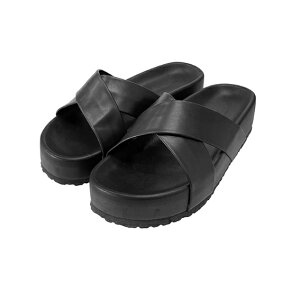 yzc[vy2planzDouble sole cross slippers / _u\[NXT_yVbvz