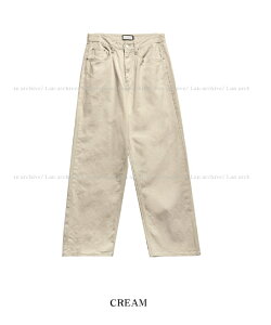 yzc[vy2planzManny wide cotton pants / j[ChRbgpcyVbvz