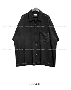 yzc[vy2planzMaro stitch pleated shirt / }Xeb`v[cVcyVbvz
