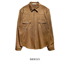 yzc[vy2planz[LAN ARCHIVE] Western suede shirt / [LAN ARCHIVE] EGX^XG[hVcyVbvz