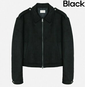 yzc[vy2planzClun Epaulette Suede Jacket / NG|bgXG[hWPbgyVbvz