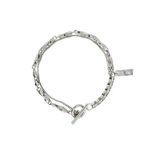 yzc[vy2planz[LAN ARCHIVE] Twisted Mix Chain Bracelet / [LAN ARCHIVE]cCXg~bNX`F[uXbgyVbvz