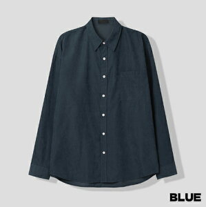 yzc[vy2planzCrease Suede Overfit Shirt / NXG[hI[o[tBbgVcyVbvz