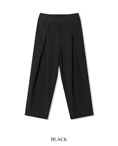 �y���������z�c�[�v�����y2plan�zLeaf double pin tuck string wide slacks / ���[�t�_�u���s���^�b�N�X�g�����O���C�h�X���b�N�X�y�����V���b�v�z