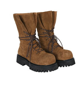 yzc[vy2planz[Handmade/LAN ARCHIVE] Suede Long Desert Boots / [nhCh/LAN ARCHIVE]XG[hOf[gu[cyVbvz