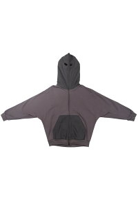 �y���������z�f�B�����[�`�����yDINGYUN ZHANG�z25SS�� TN1 HOODIE (GREY AND PURPLE) / TN1�p�[�J�[(�O���[&�p�[�v��) �j�����p�y�����V���b�v�z