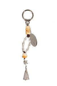 �y���������z�t�F���`�F�������yFeng Chen Wang�z25SS�� Bamboo Key Ring / �o���u�[�L�[�����O �j�����p�y�����V���b�v�z
