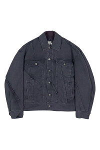 �y���������z�t�F���`�F�������yFeng Chen Wang�z25FW�� Washed Denim With Detachable Quilted Lining / �E�H�b�V�����H�f�j���E�B�Y�f�^�b�`���u���L���e�B���O���C�j���O �j�����p�y�����V���b�v�z