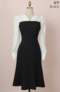 �y���������z�A�C�A���}���yI AM MARI�zRomenchel V-neck pintuck one piece / �������`�F��V�l�b�N�s���^�b�N�����s�[�X�y�����V���b�v�z