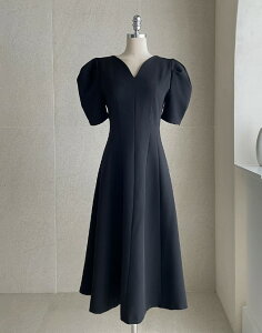 �y���������z�A�C�A���}���yI AM MARI�zKesia Heart Neck Puff One Piece / �P�V�A�n�[�g�l�b�N�p�t�����s�[�X�y�����V���b�v�z